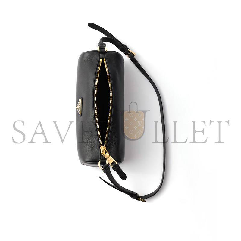 PRADA LEATHER POUCH 1BC239 (22*9*7.5cm)